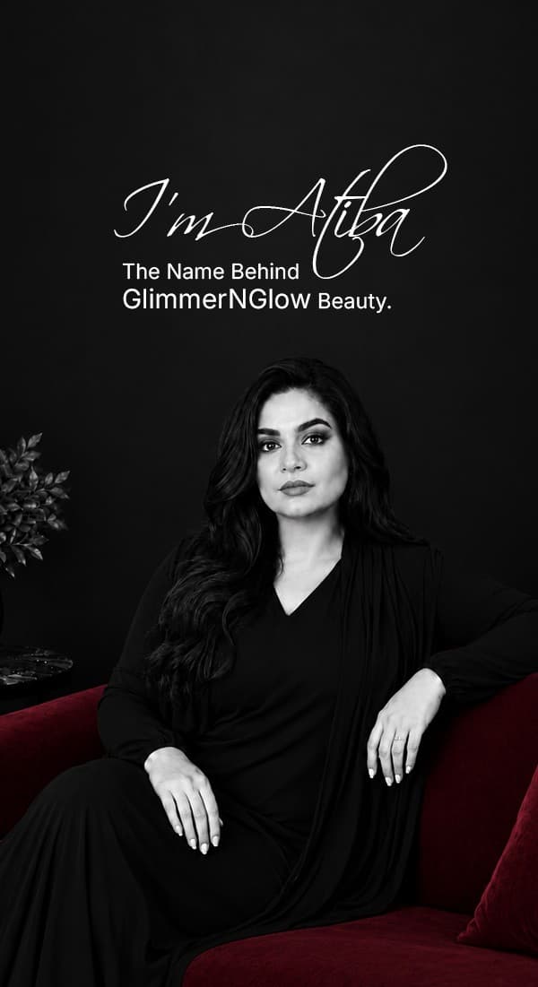 Atiba  the name behind Glimmer N Glow Beauty