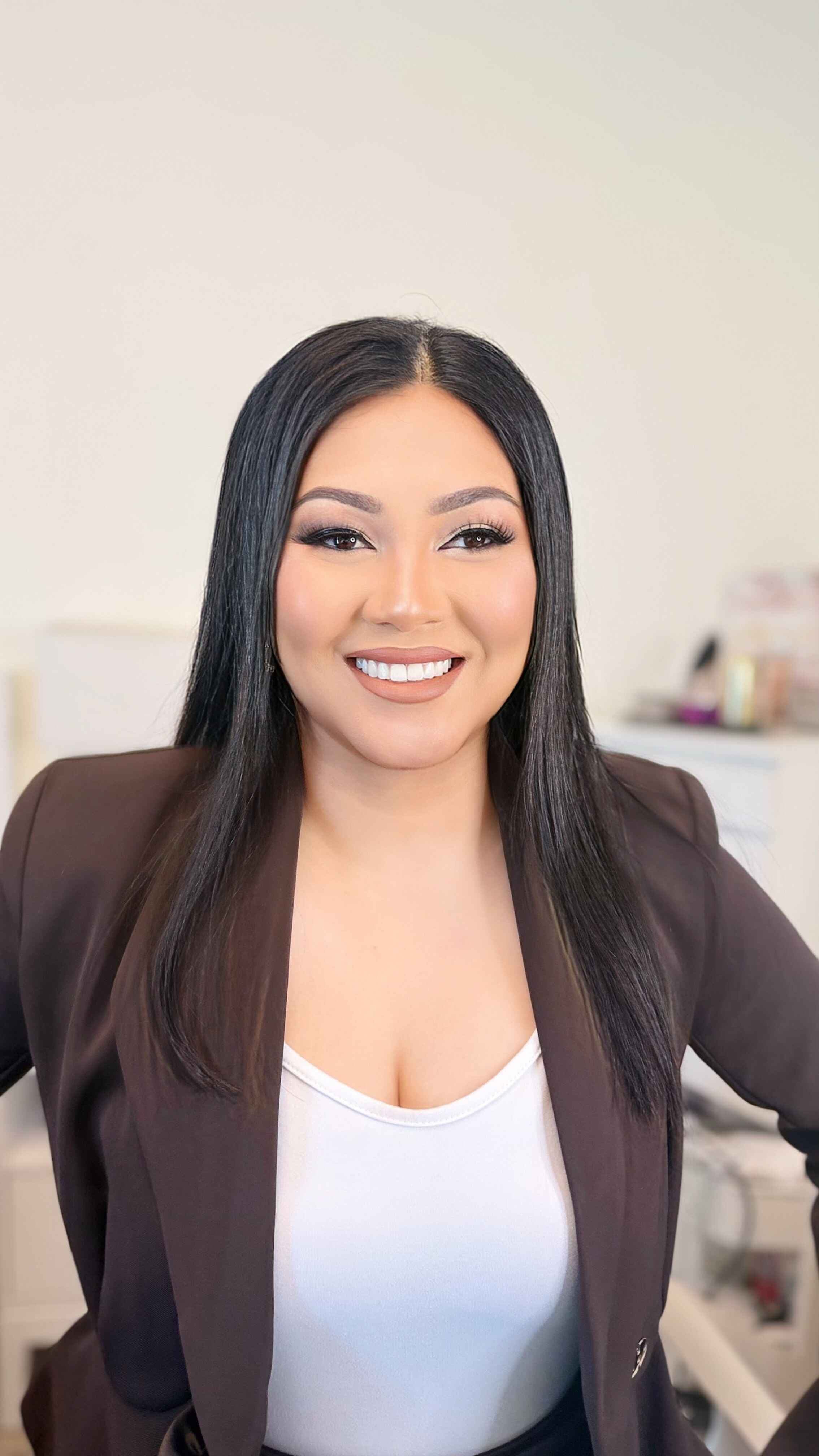 Bridal makeover  bold red lip look