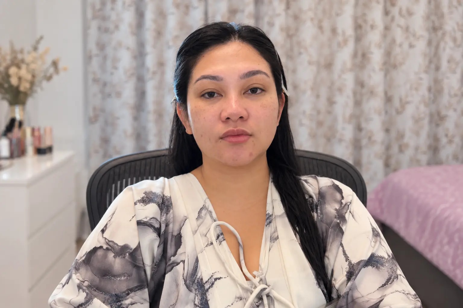 Before makeup